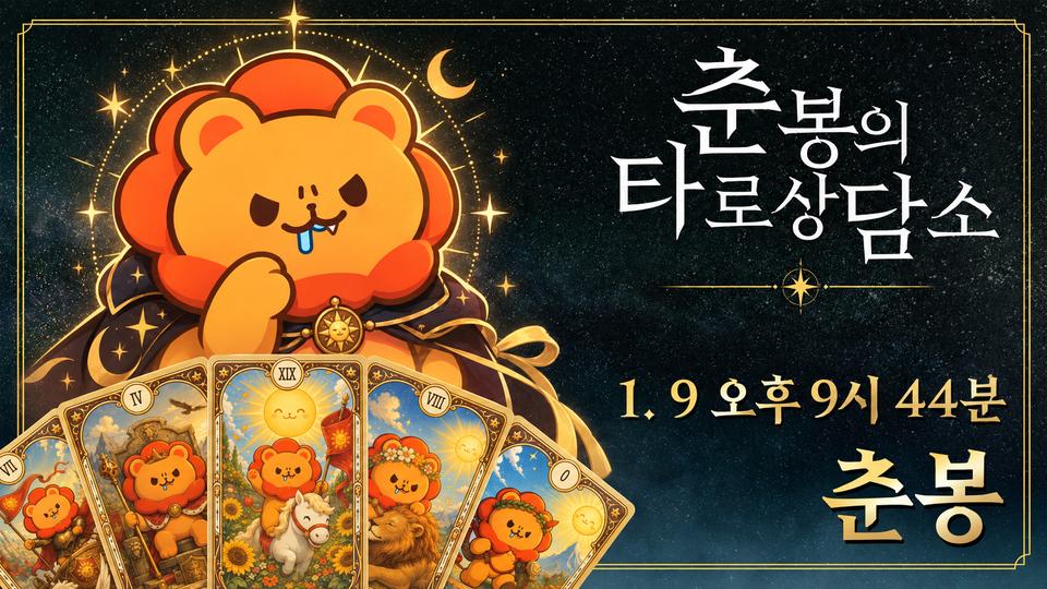 춘봉의 타로상담소 배너